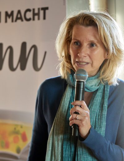 Suppe mit Sinn 2023, Auftaktveranstaltung: Geschäftsführerin von Die Tafel Österreich, Alexandra Gruber