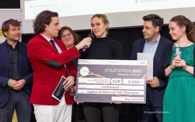 Tafel Österreich & Jugend am Werk: Wir sind Staatspreis!